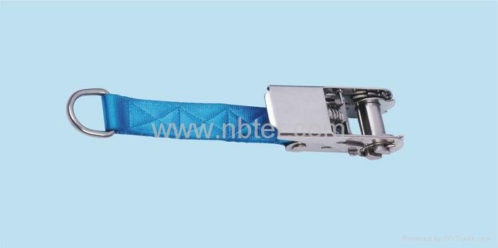 Stainless Steel Ratchet Buckle Strap with Hook 5