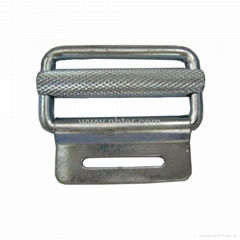 Slider Buckle with White Galvanized