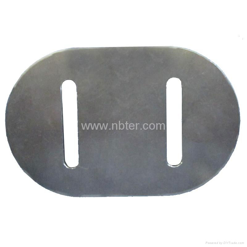 Slider Buckle with White Galvanized 5