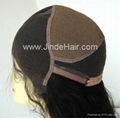 JinDe 100% human hair full lace wig 1