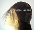 JinDe 100% human hair full lace wig 4