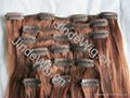 JinDe clip on 100% human hair extension 3