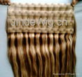 JinDe skin weft 100% human hair extension 2