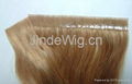 JinDe skin weft 100% human hair extension 4