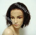 JinDe 100% human hair full lace wig 3