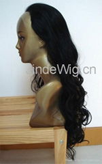 JinDe 100% human hair full lace wig