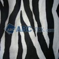 100% polyester hot sell animal print velboa/velour fabric  2