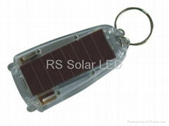 Solar Keychain with 2 LED lights