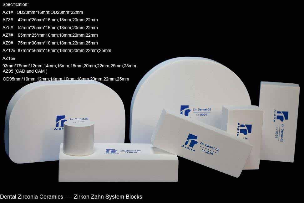 dental zirconia ceramics blocks 5