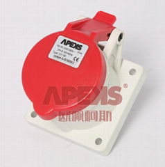 Industrial Socket---panel mounted/straight