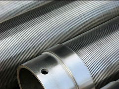 welded stainless steel wedge wire water well screen 