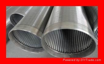 accurate slot and stable structure ,hengyuan V shaped wire strainer pipe  2