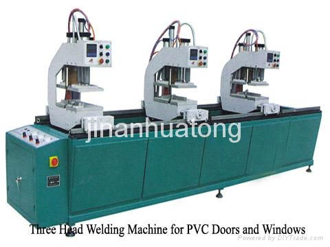 Three Head Welding Machine for PVC Doors and Windows