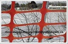 orange snow fence