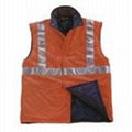 winter safety reflective jacket  3