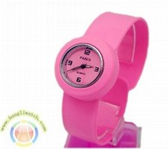 Separable Slap on Silicone Watch
