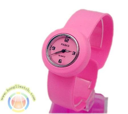 Separable Silicone Slap on Watch  2