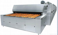 Tunnel oven electirc  2 trays per line