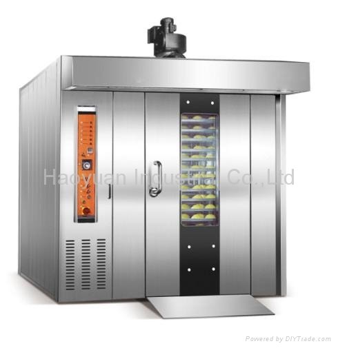 Rack rotary oven     bakery machine