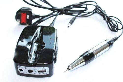 Mini Electric Nail Drill Nail Art Salon Manicure Pedicure Kit w/speed control 4