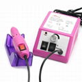 High Quality& 3colors 20,000 RPM Elec Nail Drill Kit File Bit Set for nails toes 1