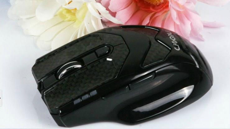 Freeshipping&2colors 2.4G 6D Button Wireless Gaming Optical Mouse Mice,Laptop PC 4