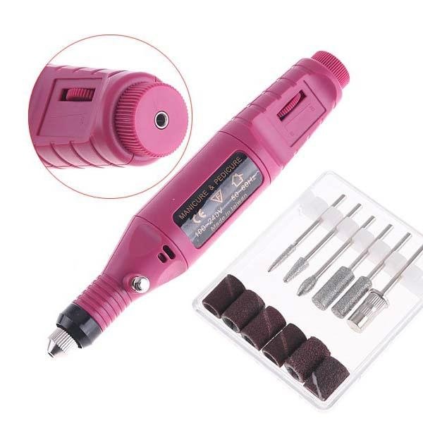 Mini Pen-Shape Electric Nail Drill Art Manicure Variable speed,Double insulated 