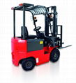 Electric forklift trucks