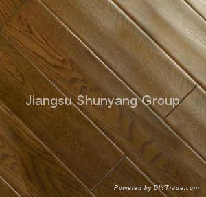 Handscraped Solid Wood Flooring 4