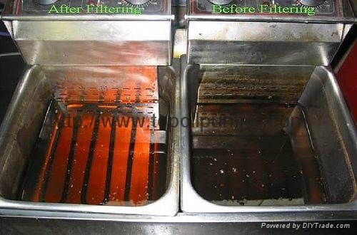 Pre-filtration prior to biodiesel production/ oil purifier/ used cooking oil rep 2
