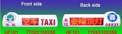 taxi LED ads light box