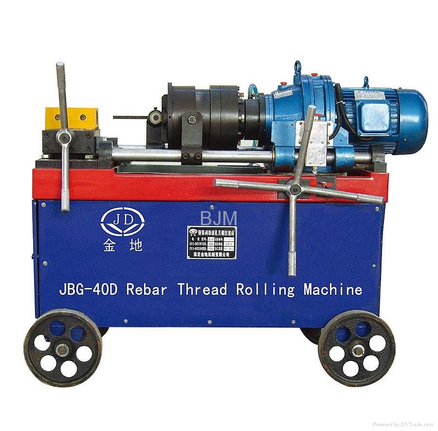 Rebar Thread Rolling Machine for Mechanical Bar Splicing 2