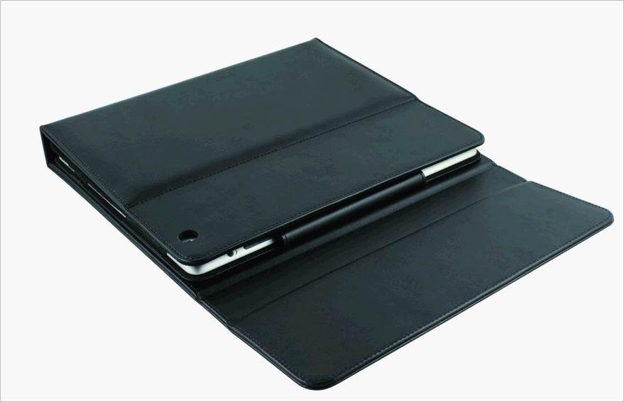 2011 new electronics Ipad bluetooth keyboard with Ipad leather case KB-6117-01 2