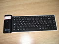 Flexible mini bluetooth keyboards