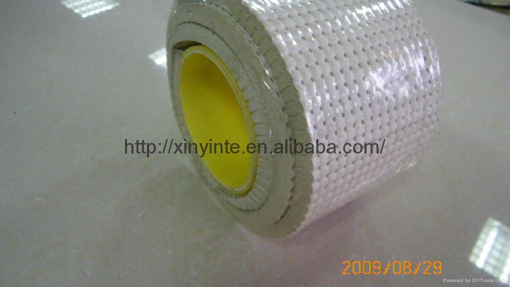 Perforated silicone foam sheet  