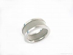 316L stainless steel jewelry rings