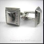 stainless steel cufflinks&men's jewelry