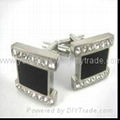 stainless steel men's cufflinks &steel