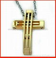 stainless steel cross pendant&christmas gift 1