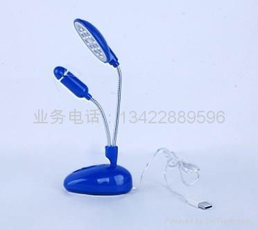 (2 in 1)Desk lamp and fan 14PCS lamp and fan USB lamp and fan 3