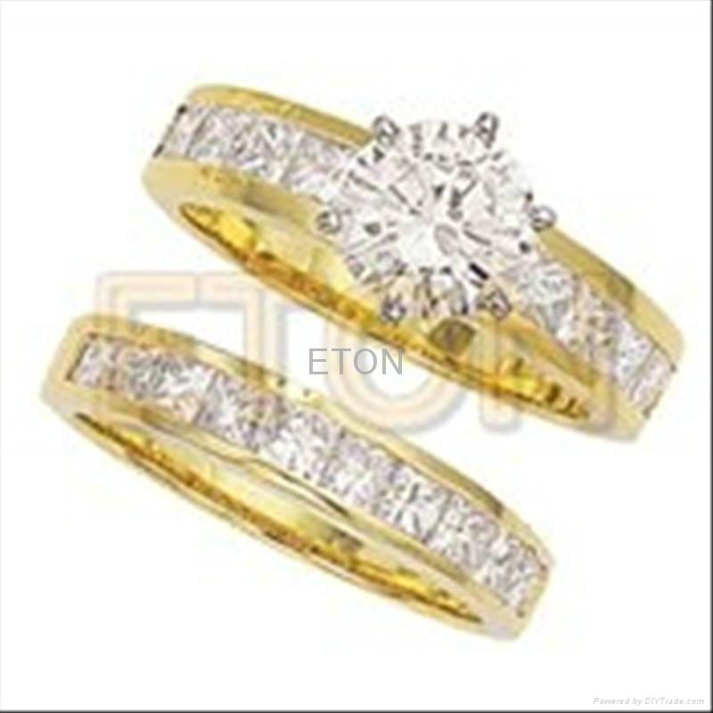 Fashion polish finishing pure clear cz 925 sterling ring(R5996) 4