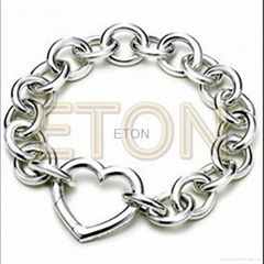 Fashion wholesale fashion bracelet 925 sterling silver bracelets and bangles