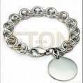 Fashion wholesale fashion bracelet 925 sterling silver bracelets and bangles 2