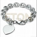 Fashion wholesale fashion bracelet 925 sterling silver bracelets and bangles 4