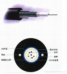 GYXTW  type Unitube Optical Fiber Cable 