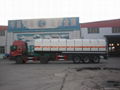 3 axles 47000 liter stainless steel tank trailer