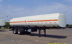 32000 liter stainless steel milk tank trailer