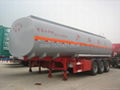 30000 liter acid tank trailer with PE-Lined 1