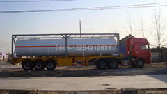 40 foot iso tank container for liquid transportation