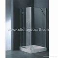corner shower door 1